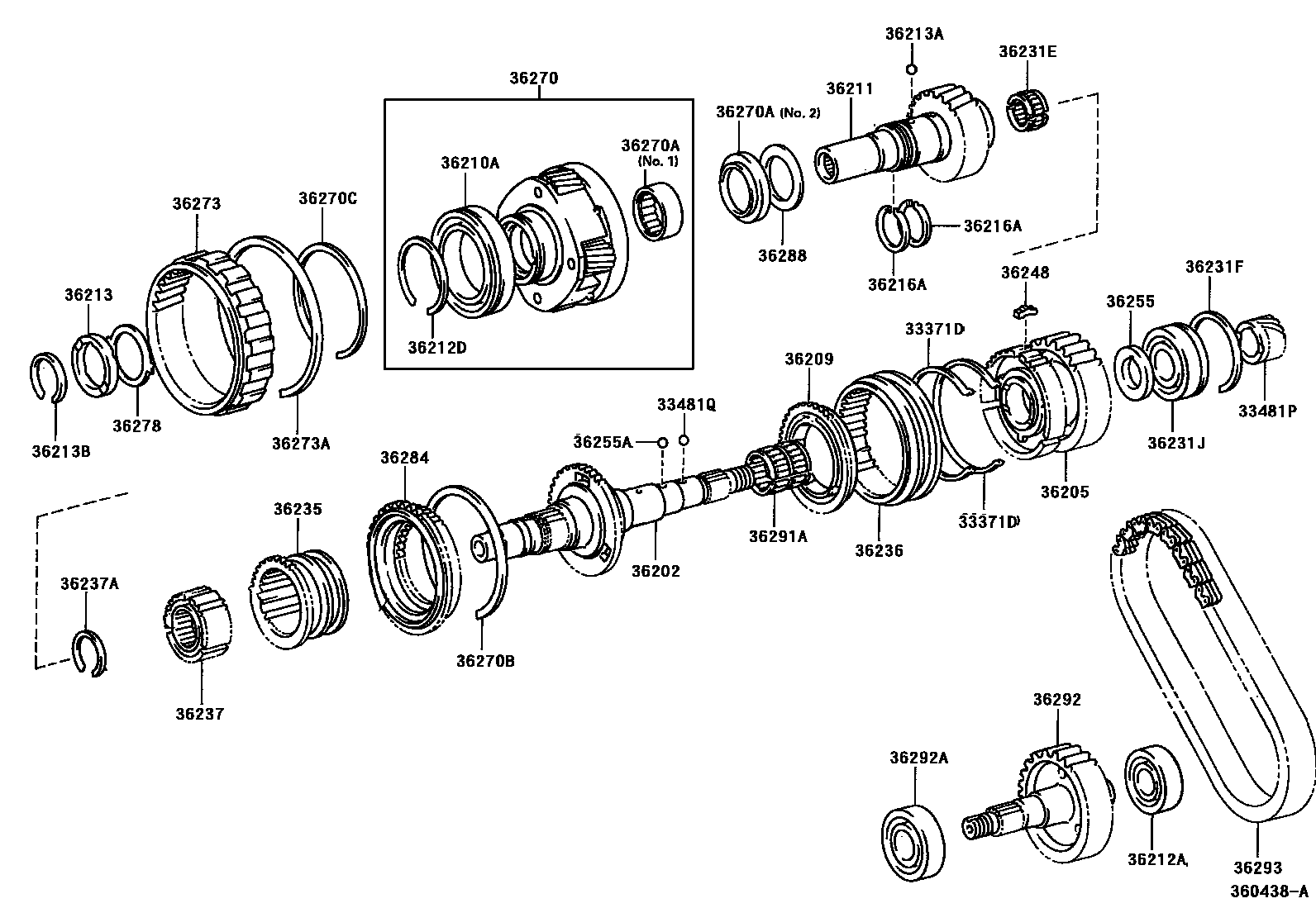 3610 — TRANSFER GEAR