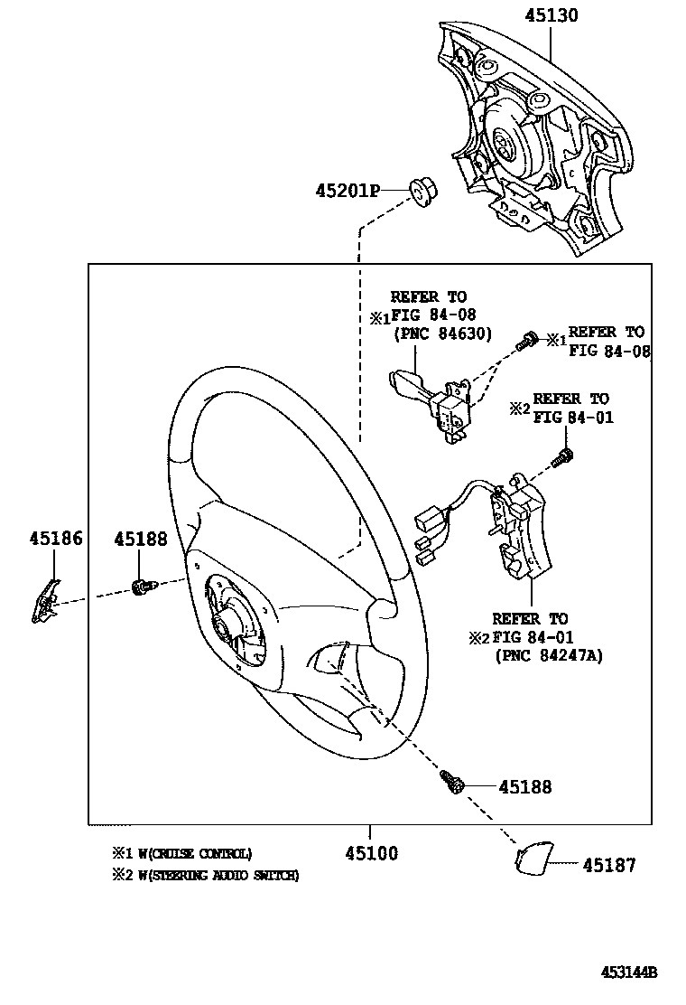 4504 — STEERING WHEEL