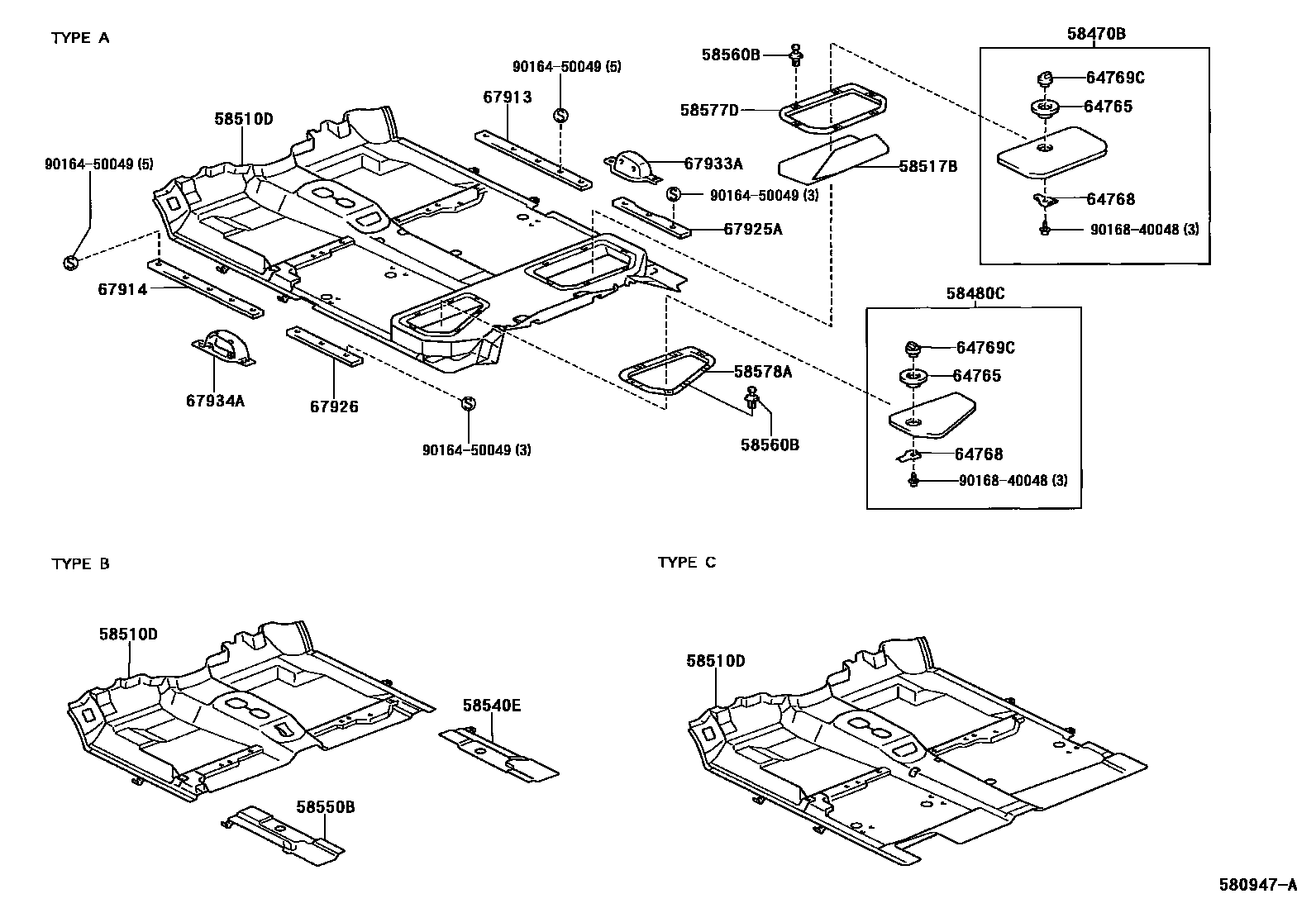 5854 — FLOOR MAT & SILENCER PAD