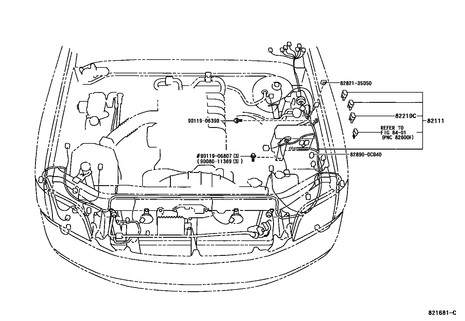 8202 — WIRING & CLAMP
