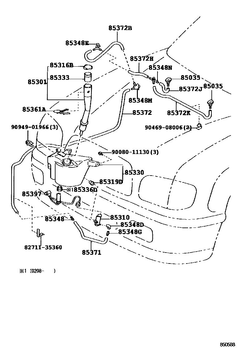 8503 — WINDSHIELD WASHER