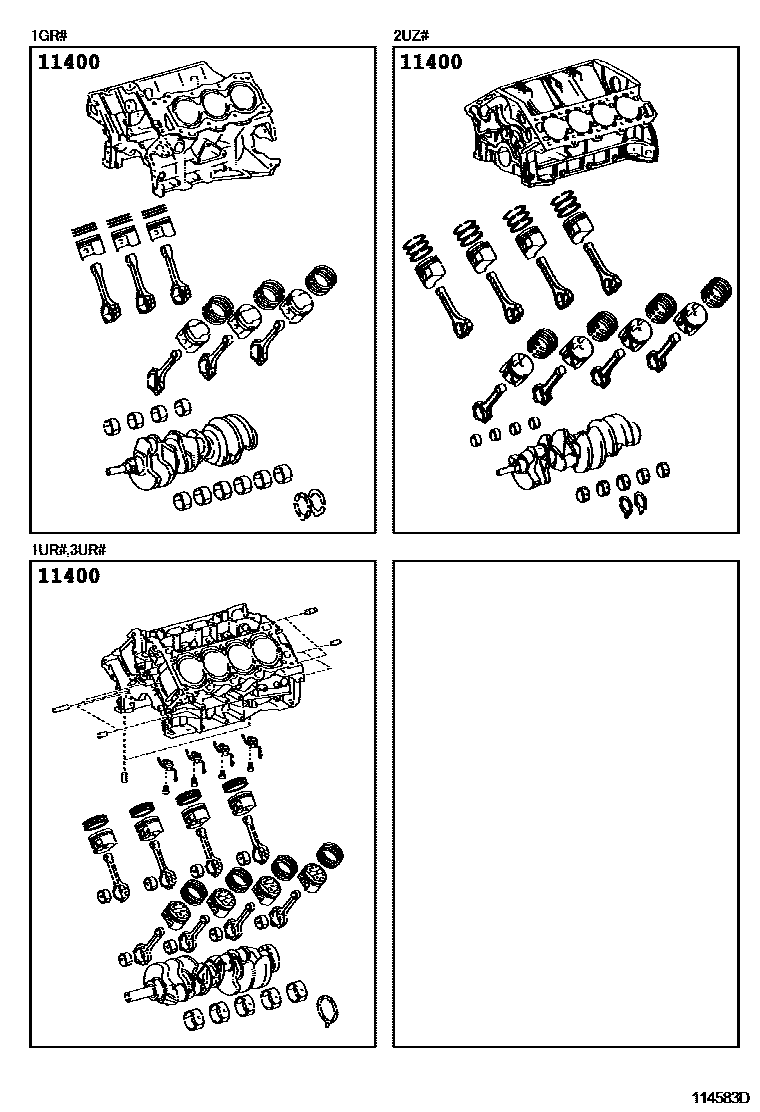 1102 — SHORT BLOCK ASSEMBLY