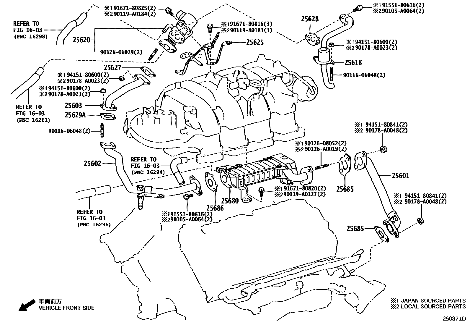 2501 — EXHAUST GAS RECIRCULATION SYSTEM
