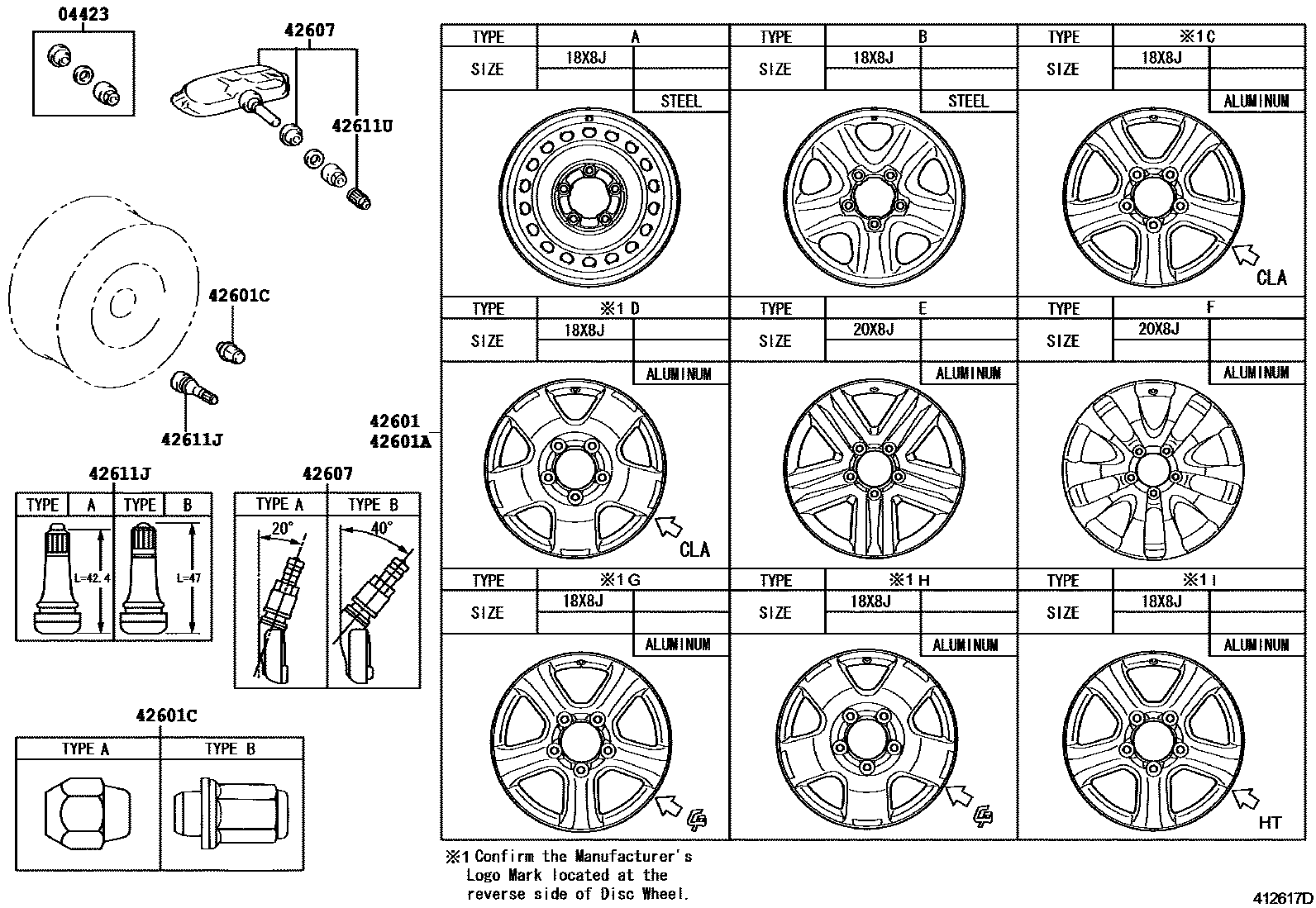 4103 — DISC WHEEL & WHEEL CAP