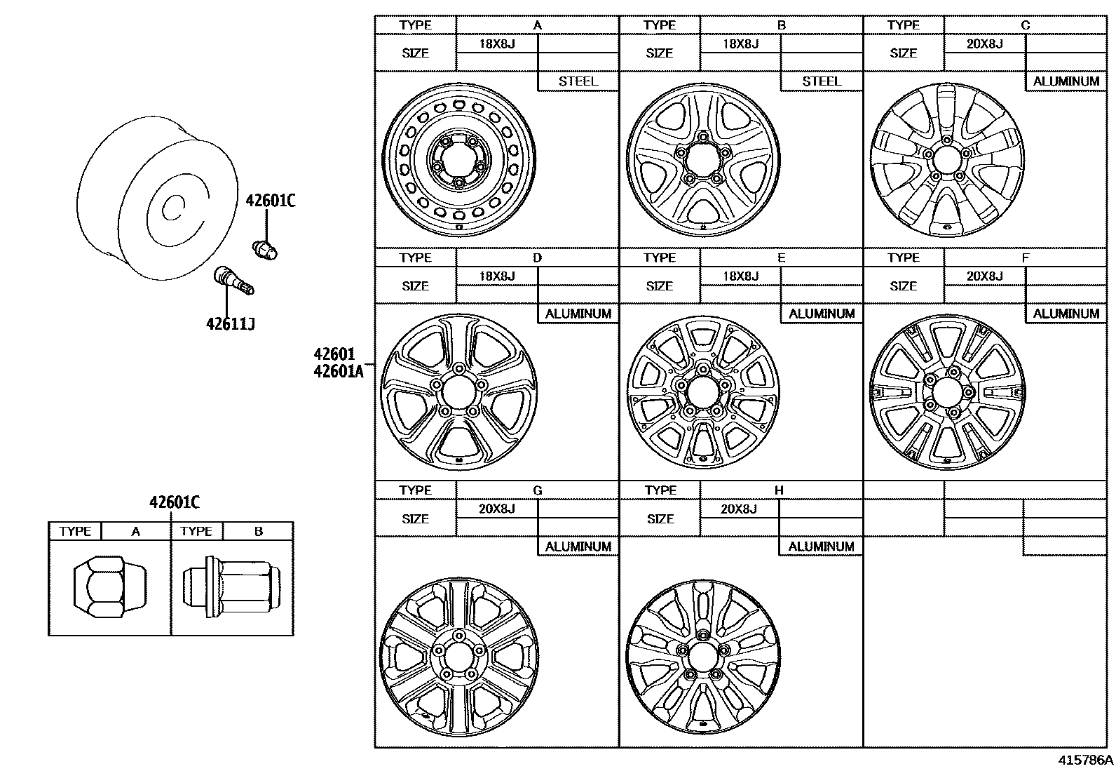 4103 — DISC WHEEL & WHEEL CAP