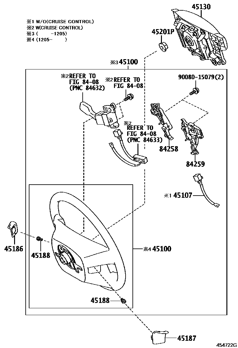 4504 — STEERING WHEEL