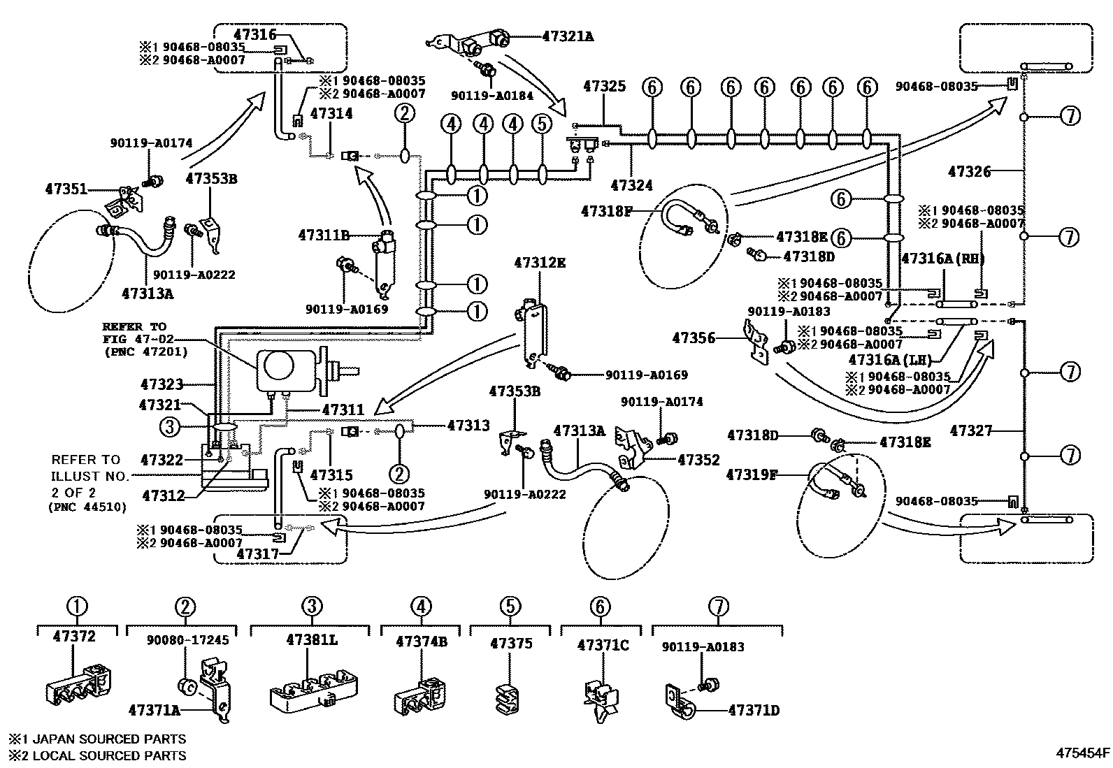 4708 — BRAKE TUBE & CLAMP