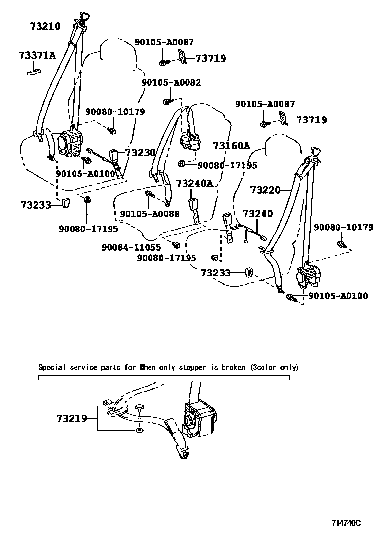 7152 — SEAT BELT
