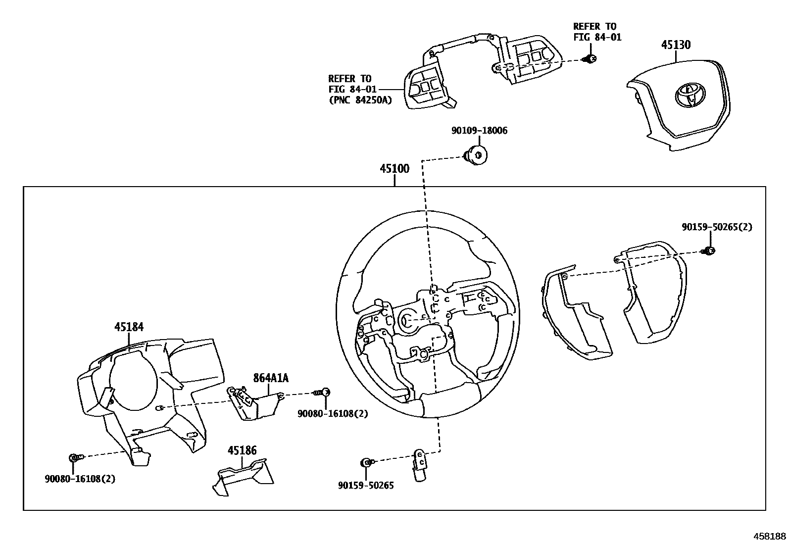 4504 — STEERING WHEEL