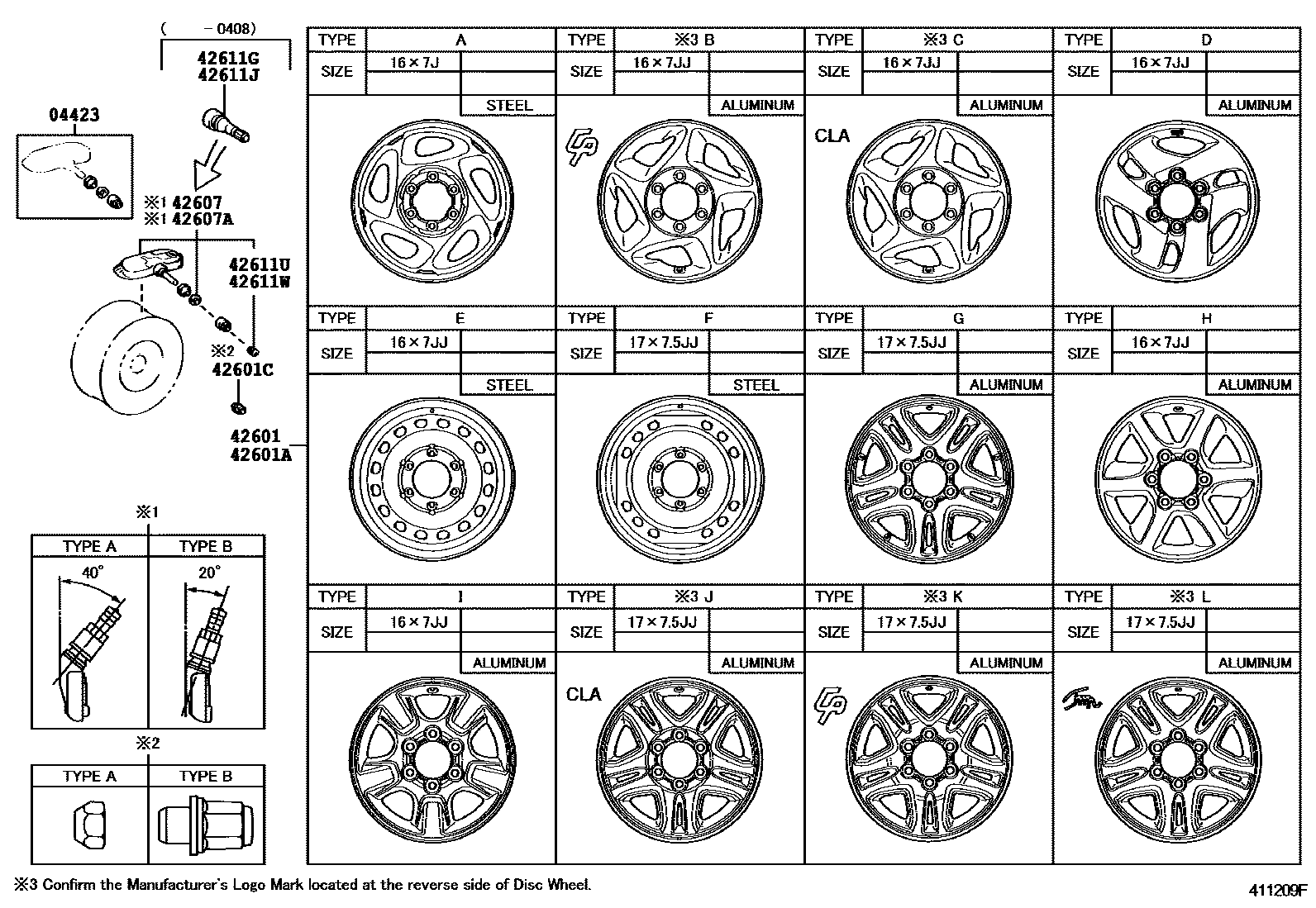 4103 — DISC WHEEL & WHEEL CAP