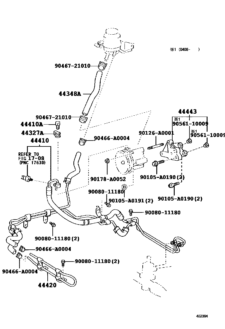 4503 — POWER STEERING TUBE