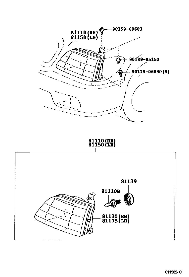 8101 — HEADLAMP