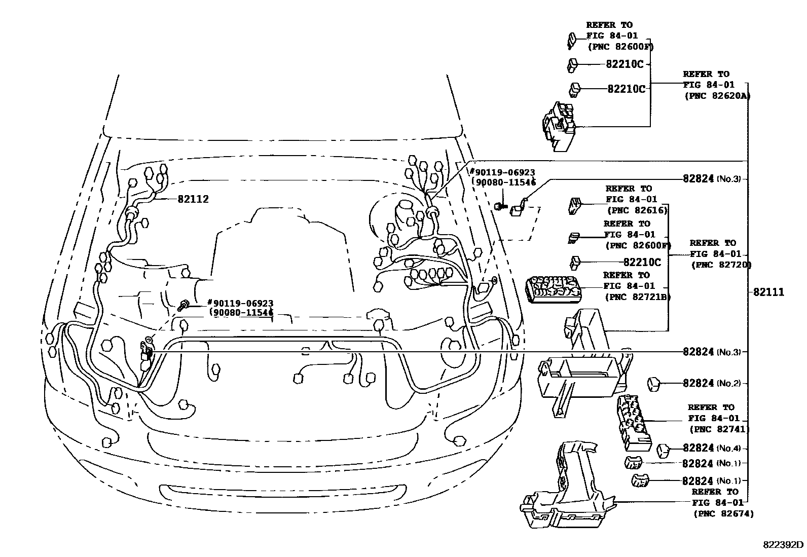 8202 — WIRING & CLAMP