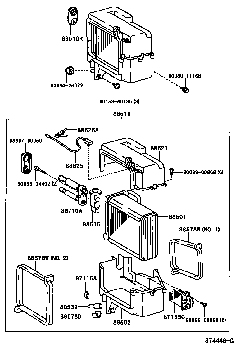 8714 — HEATING & AIR CONDITIONING - COOLER UNIT