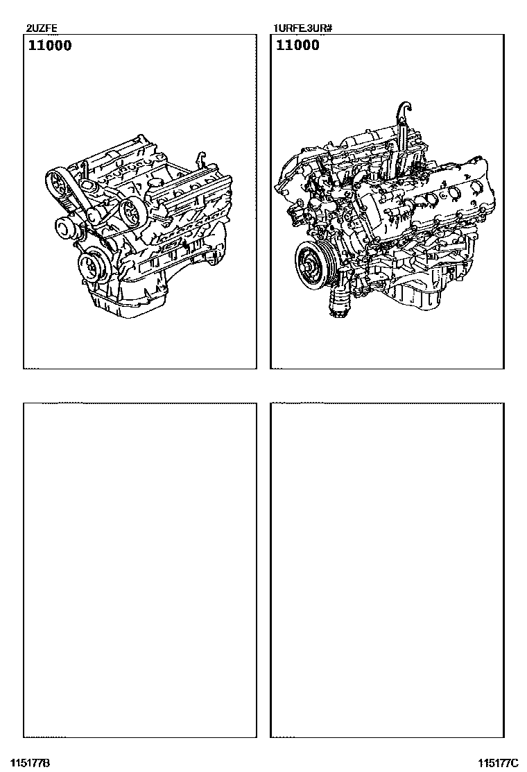 1101 — PARTIAL ENGINE ASSEMBLY