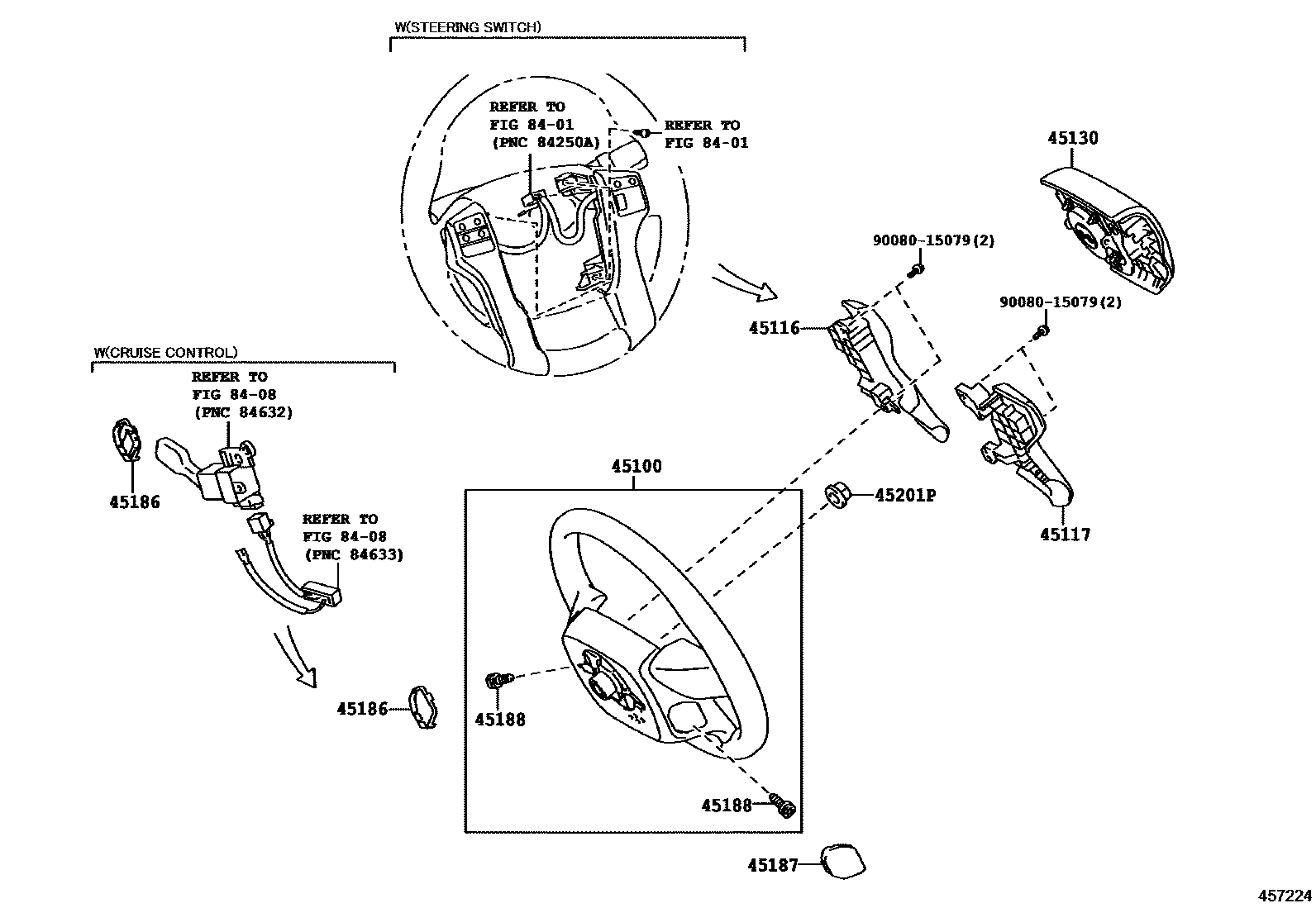 4504 — STEERING WHEEL