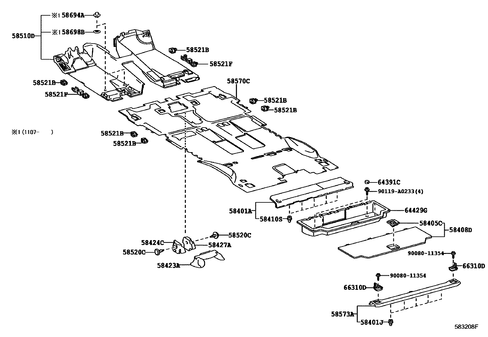 5854 — FLOOR MAT & SILENCER PAD