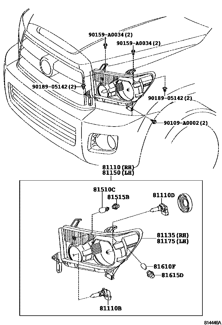 8101 — HEADLAMP