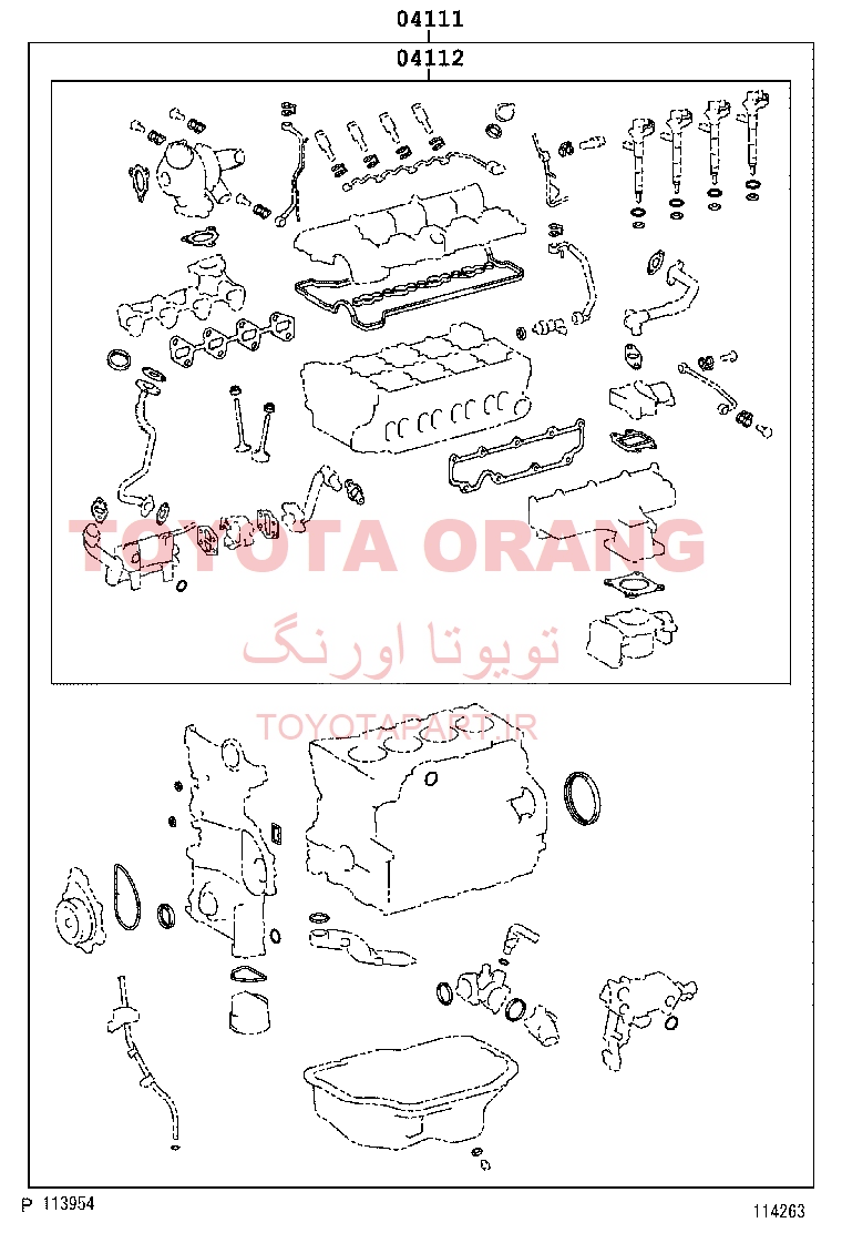 واشرجات کامل راوفور