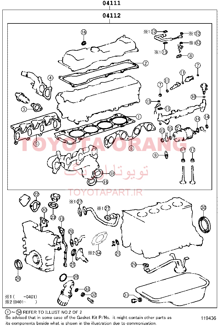 واشرجات کامل هایس
