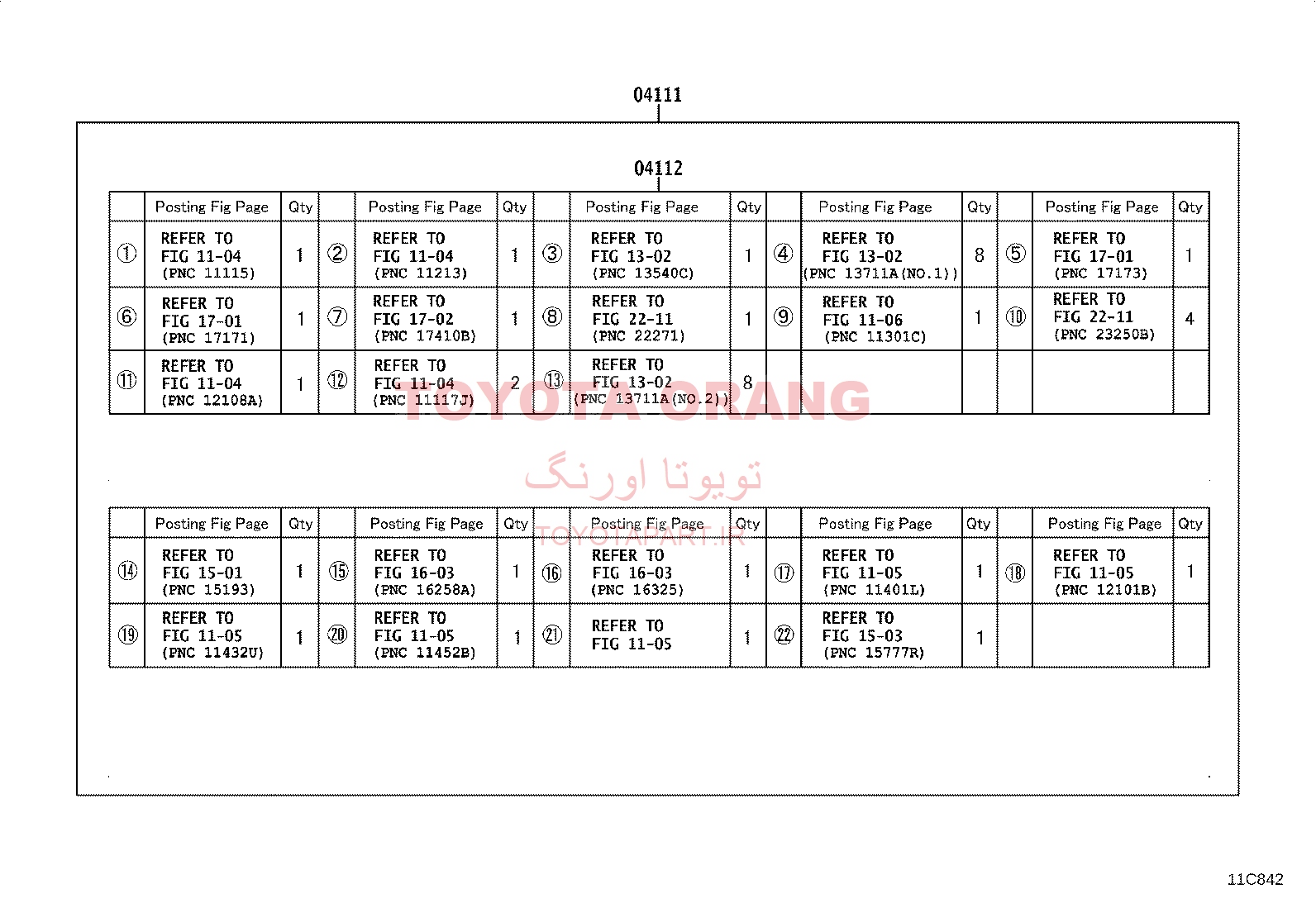 واشرجات کامل کمری