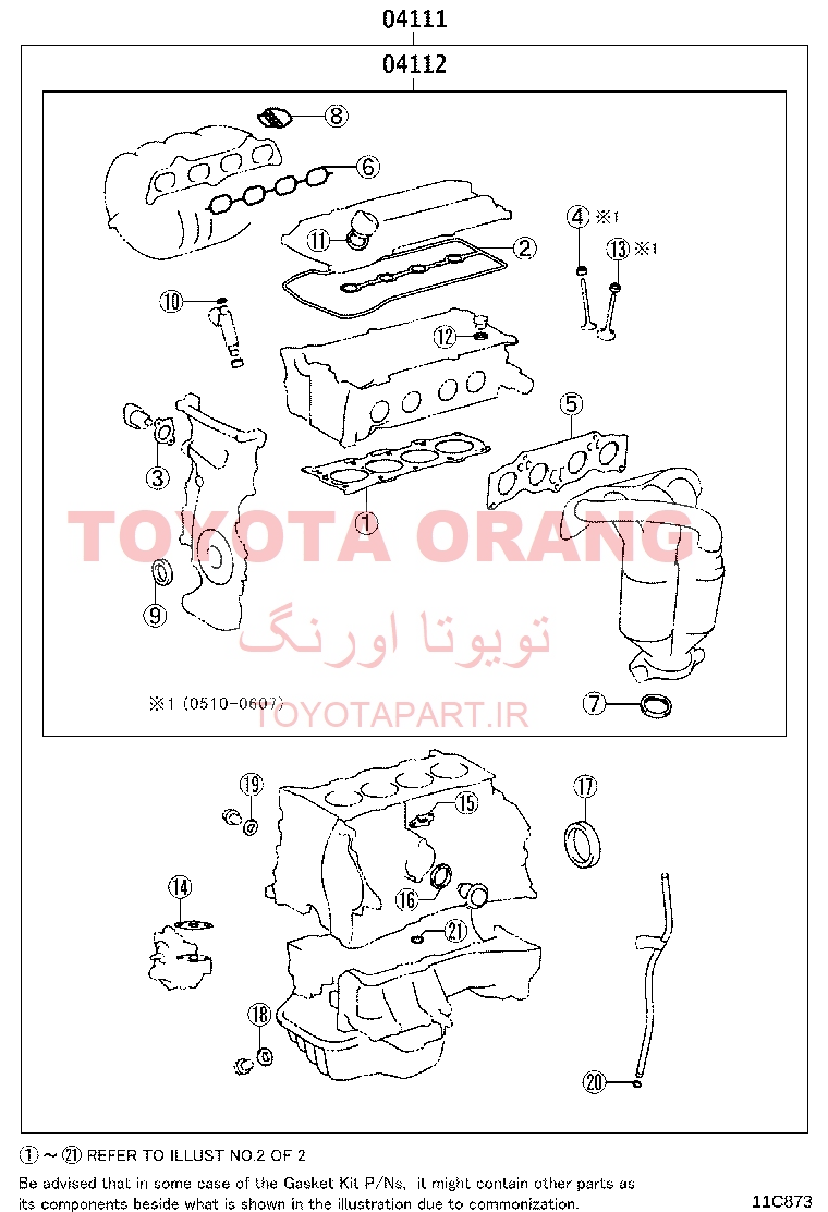 واشرجات کامل کمری