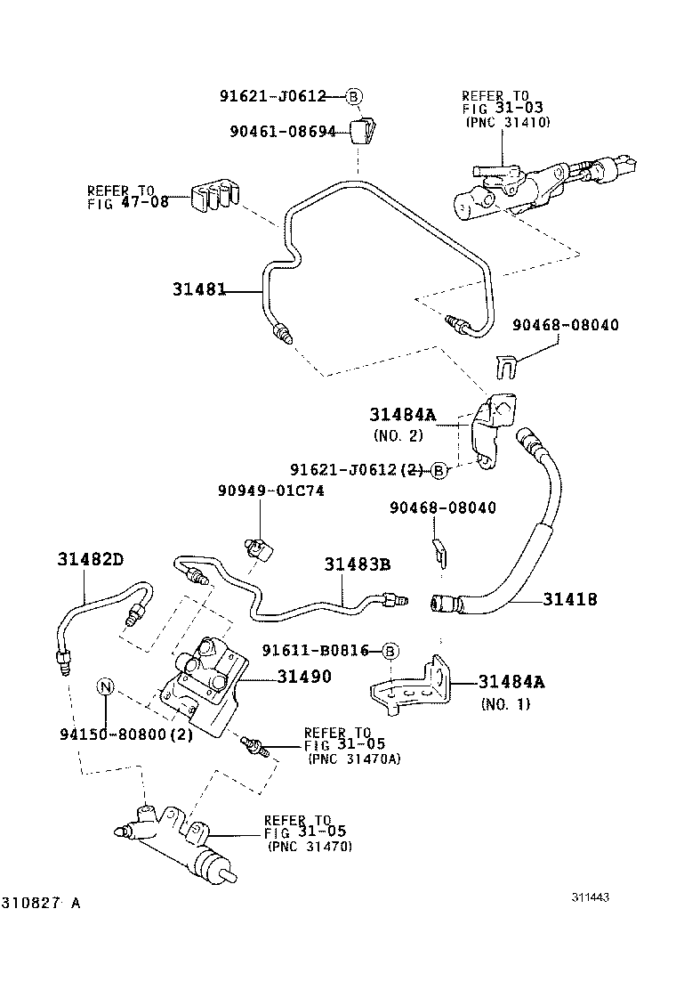 مجموعه پدال کلاچ راوفور