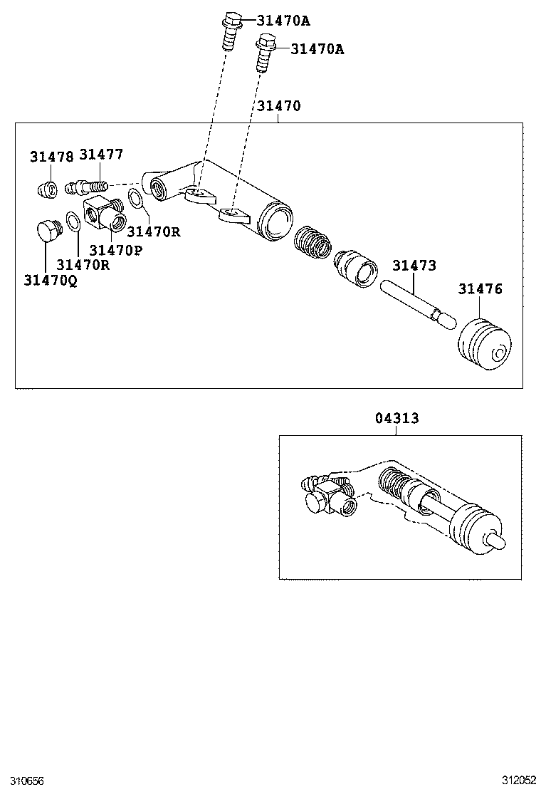 مجموعه پدال کلاچ پاین یاریس