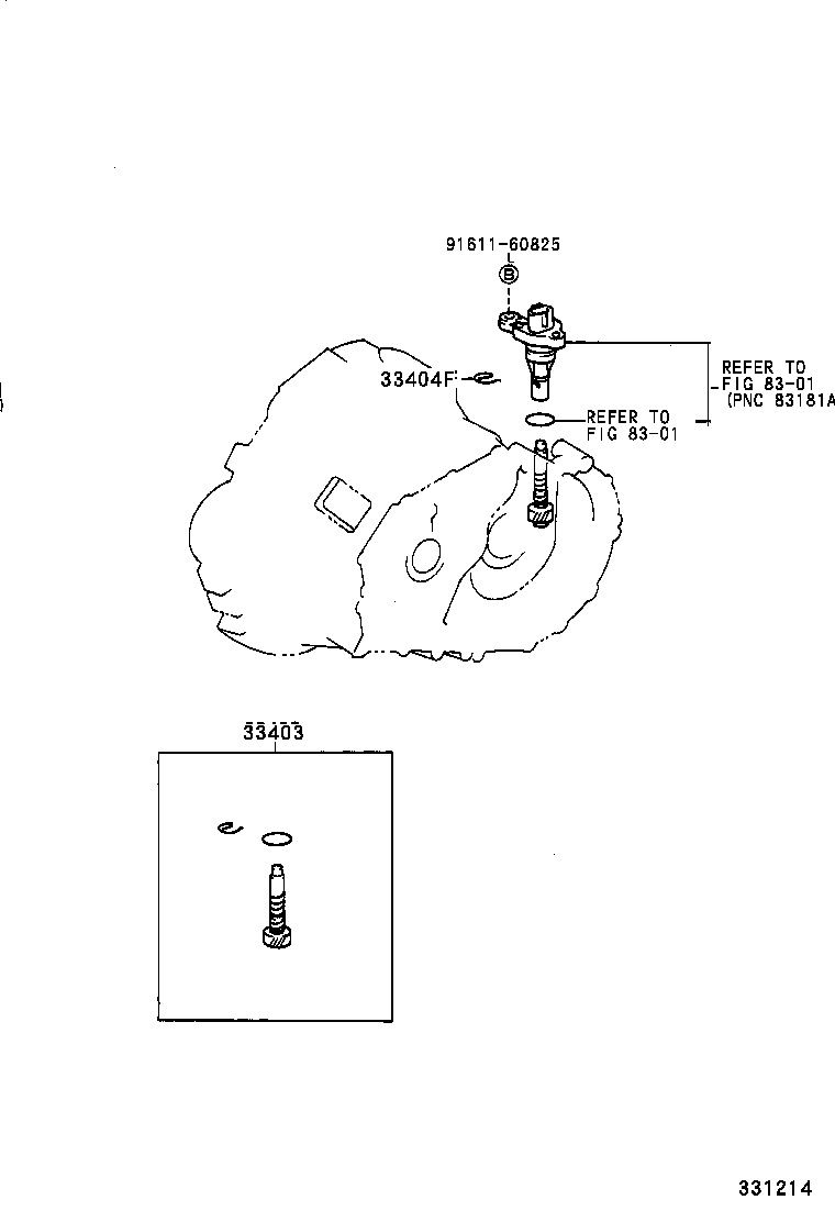 مجموعه دنده کیلومتر کرولا
