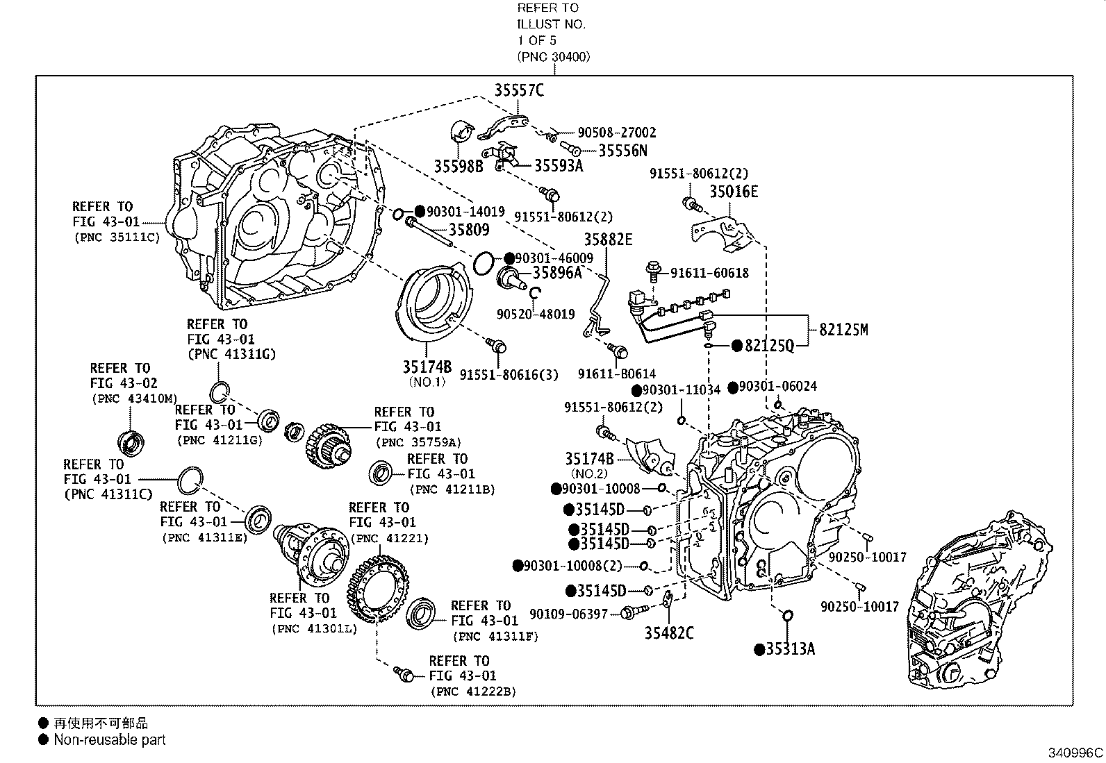 گیربگس کامل کمری