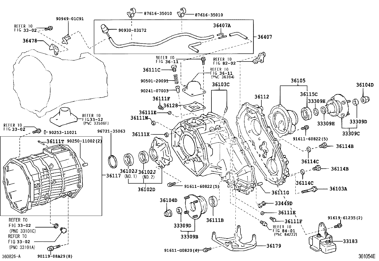 مجموعه دندهای کمک گیربگس پرادو