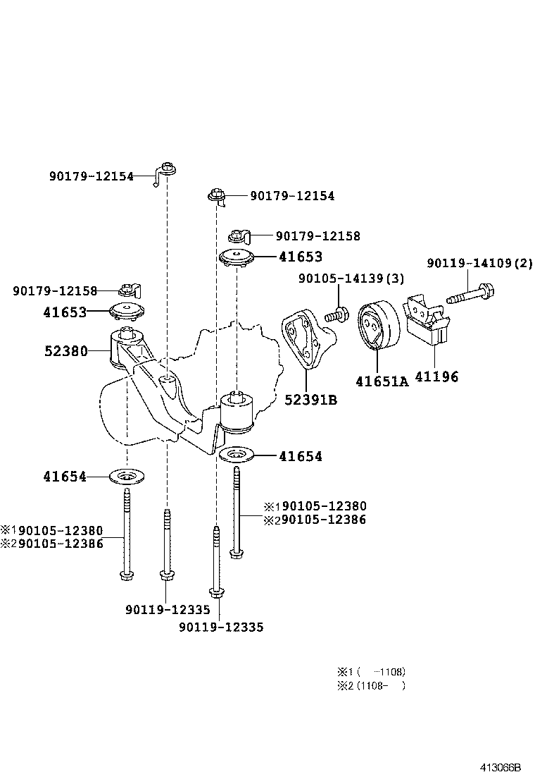 مجموعه کله گاوی عقب RX350