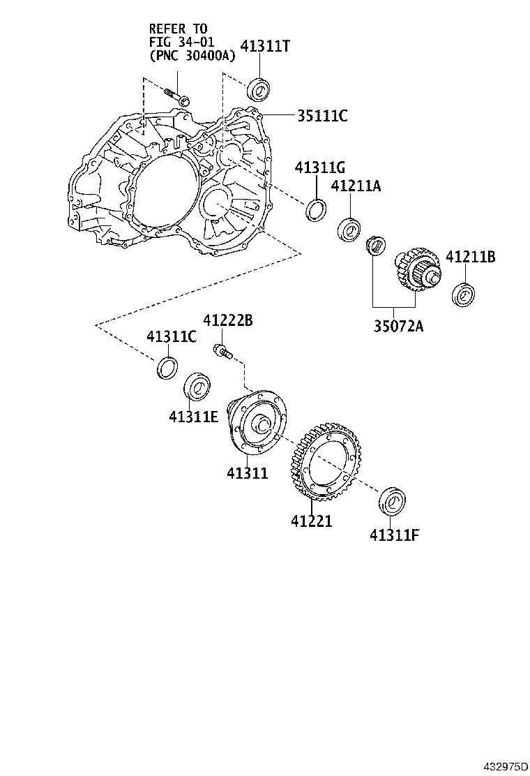 مجموعه کله گاوی جلو کرولا