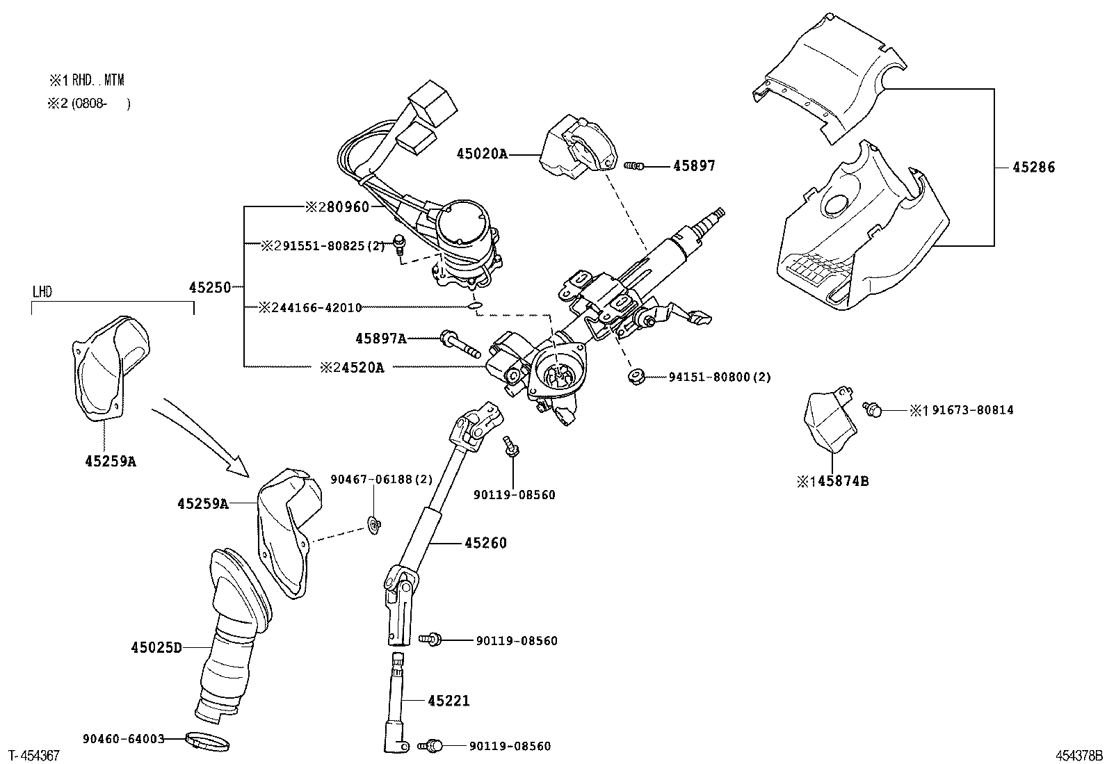 تلسکوپی کامل فرمان و قاب فرمان راوفور