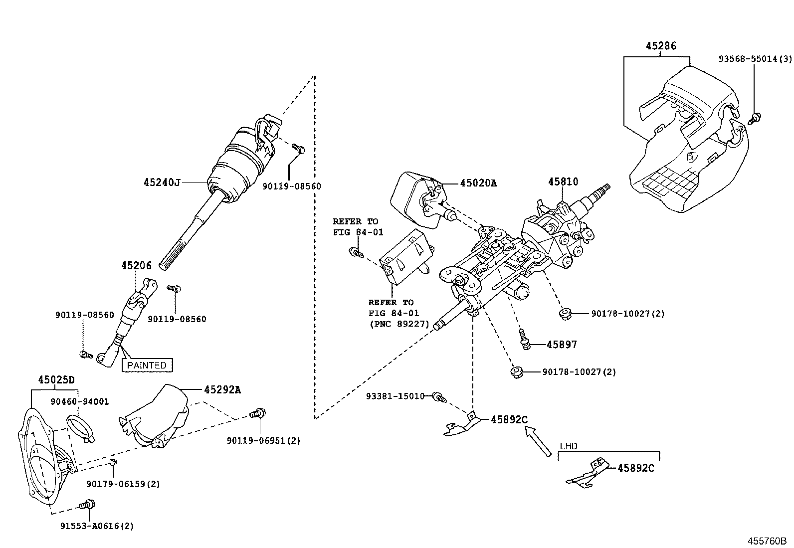 تلسکوپی کامل فرمان و قاب فرمان GS