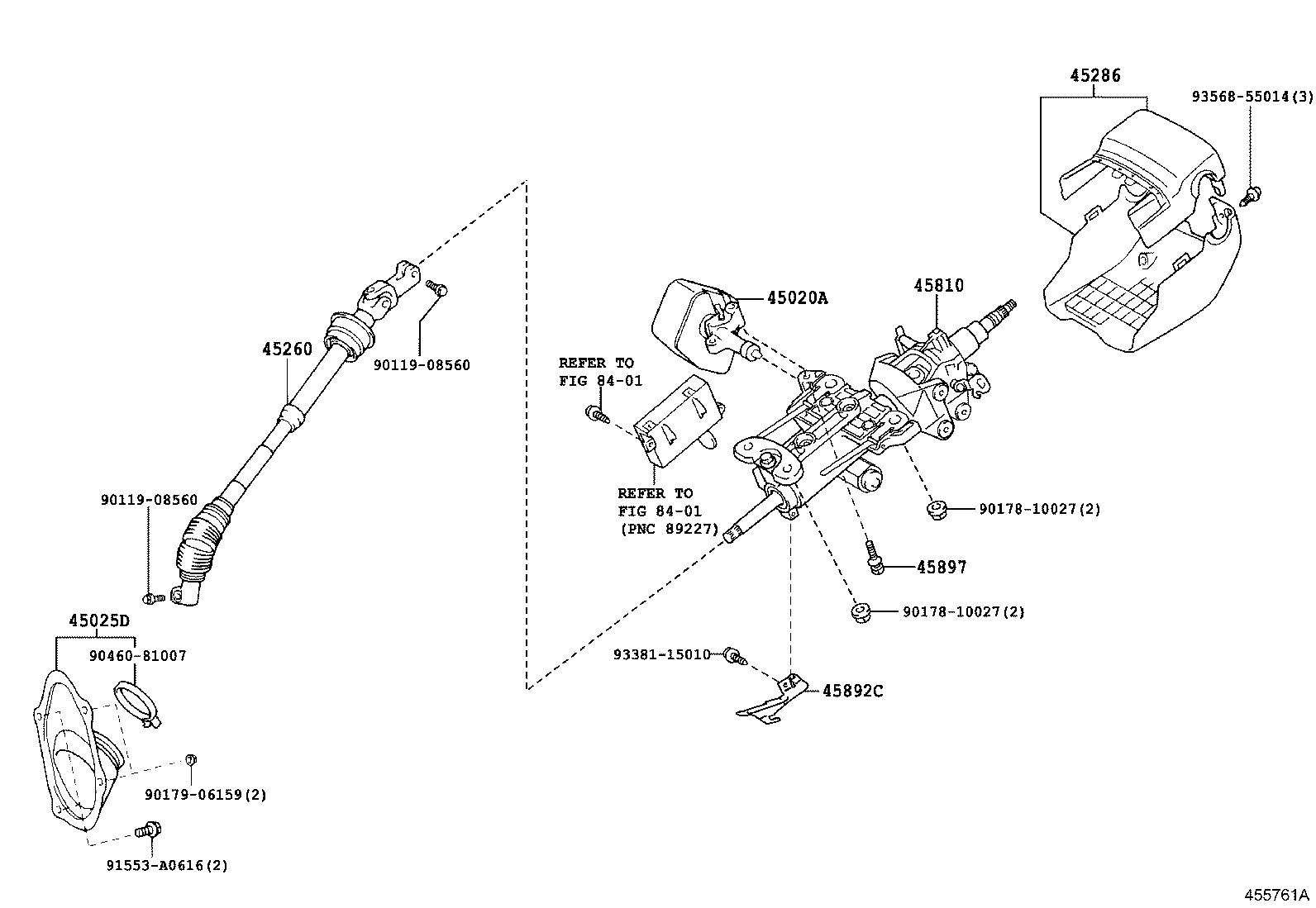 تلسکوپی کامل فرمان و قاب فرمان GS