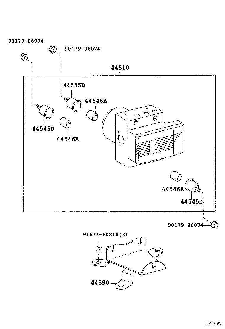 پمپ ABS هایلوکس