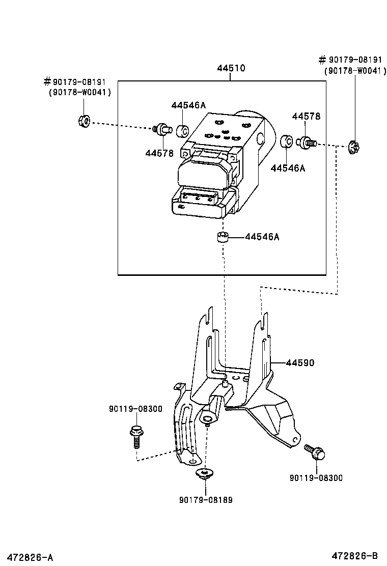 پمپ ABS کرولا