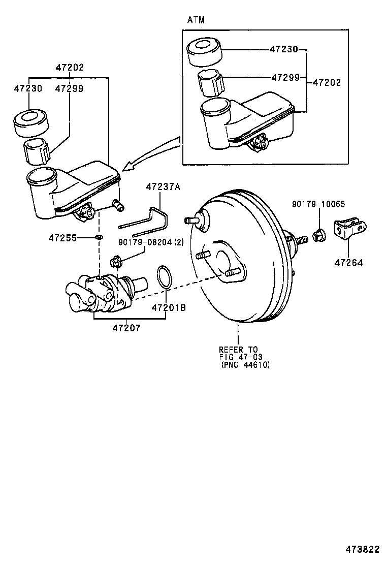 پمپ ترمز یاریس