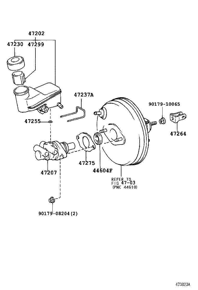 پمپ ترمز یاریس
