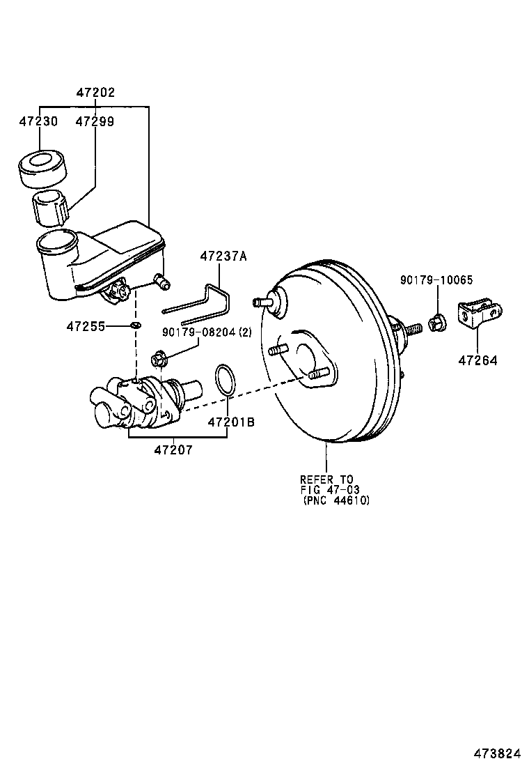 پمپ ترمز یاریس