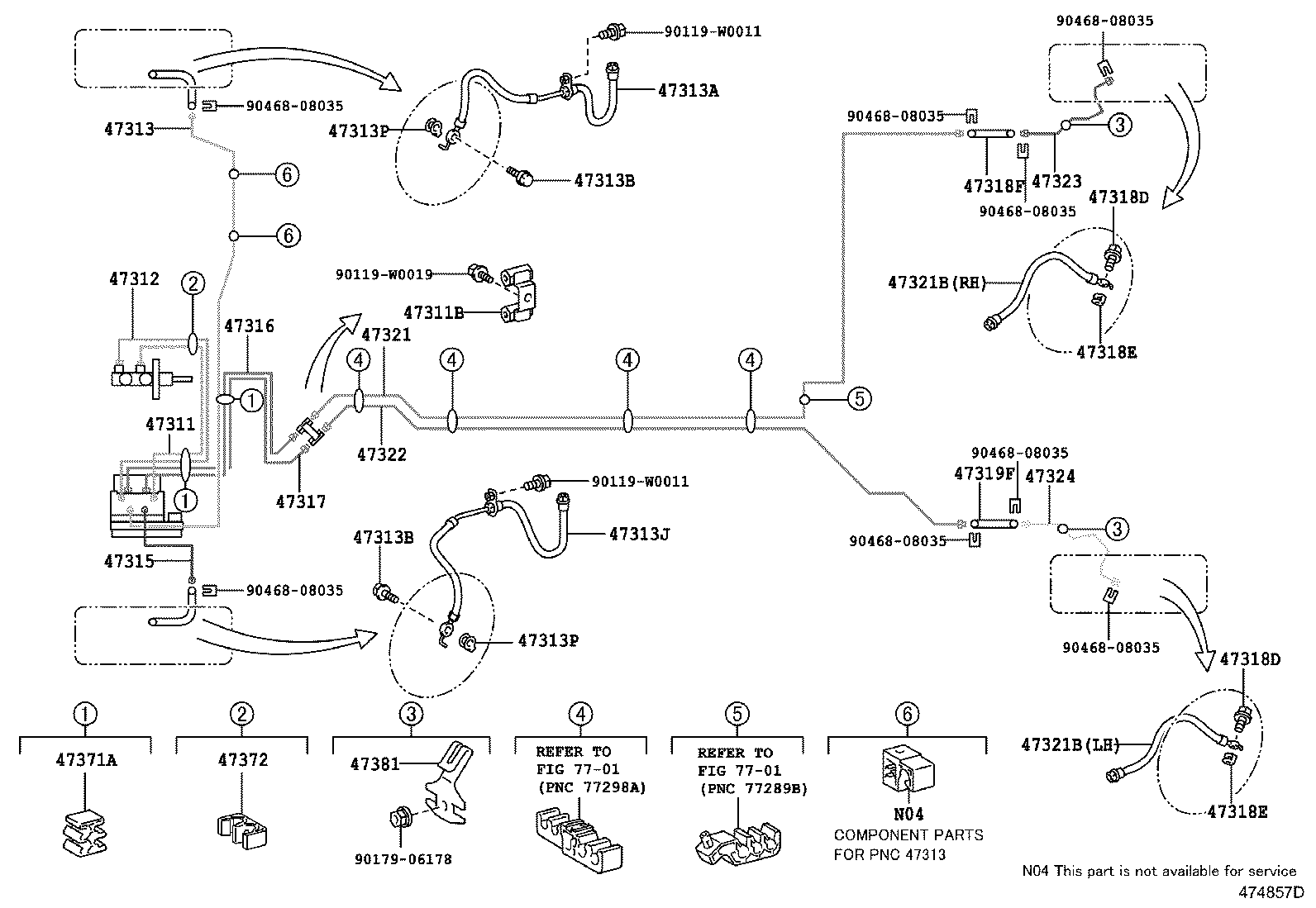 پمپ ABS یاریس