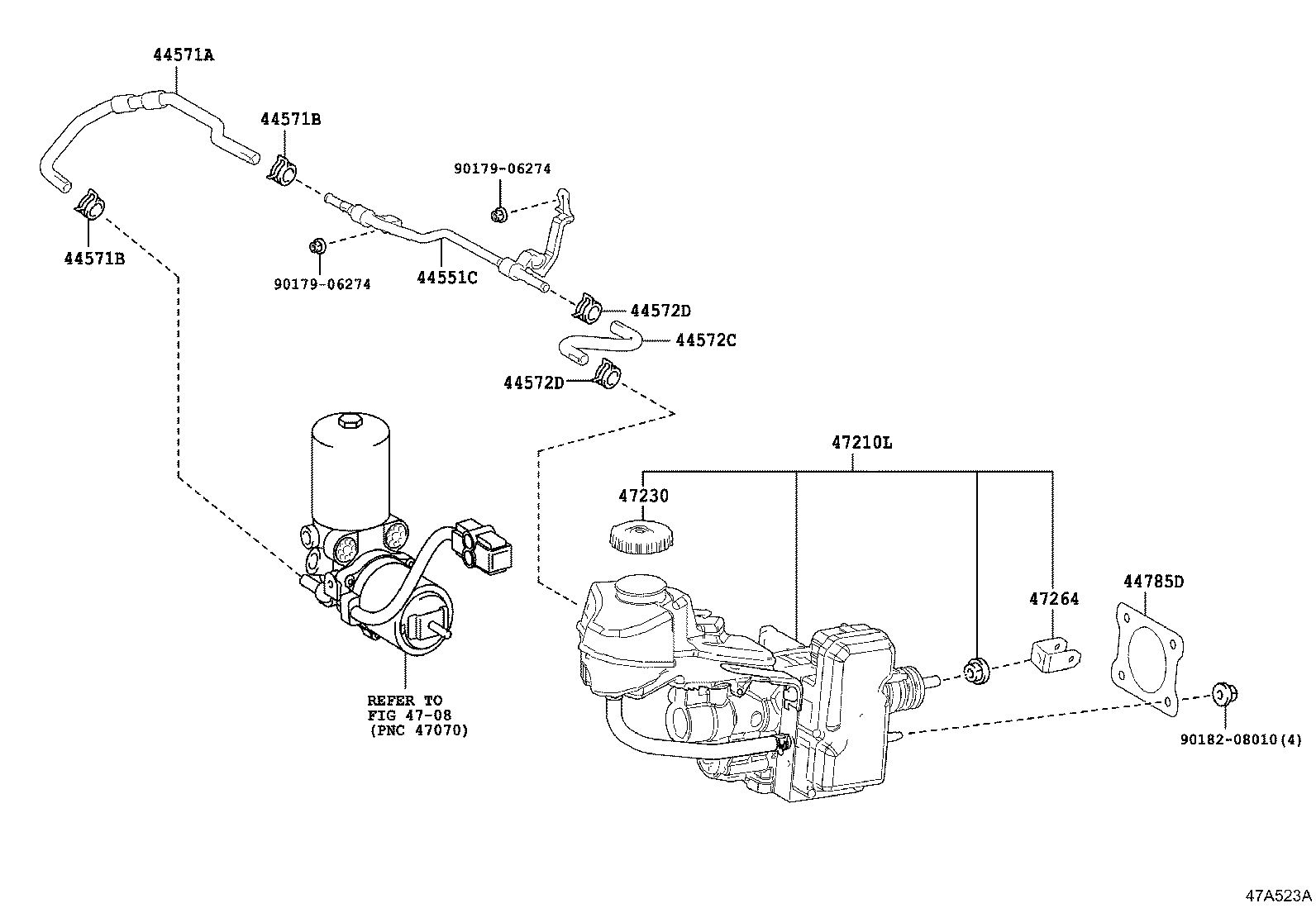 پمپ ترمز پریوس