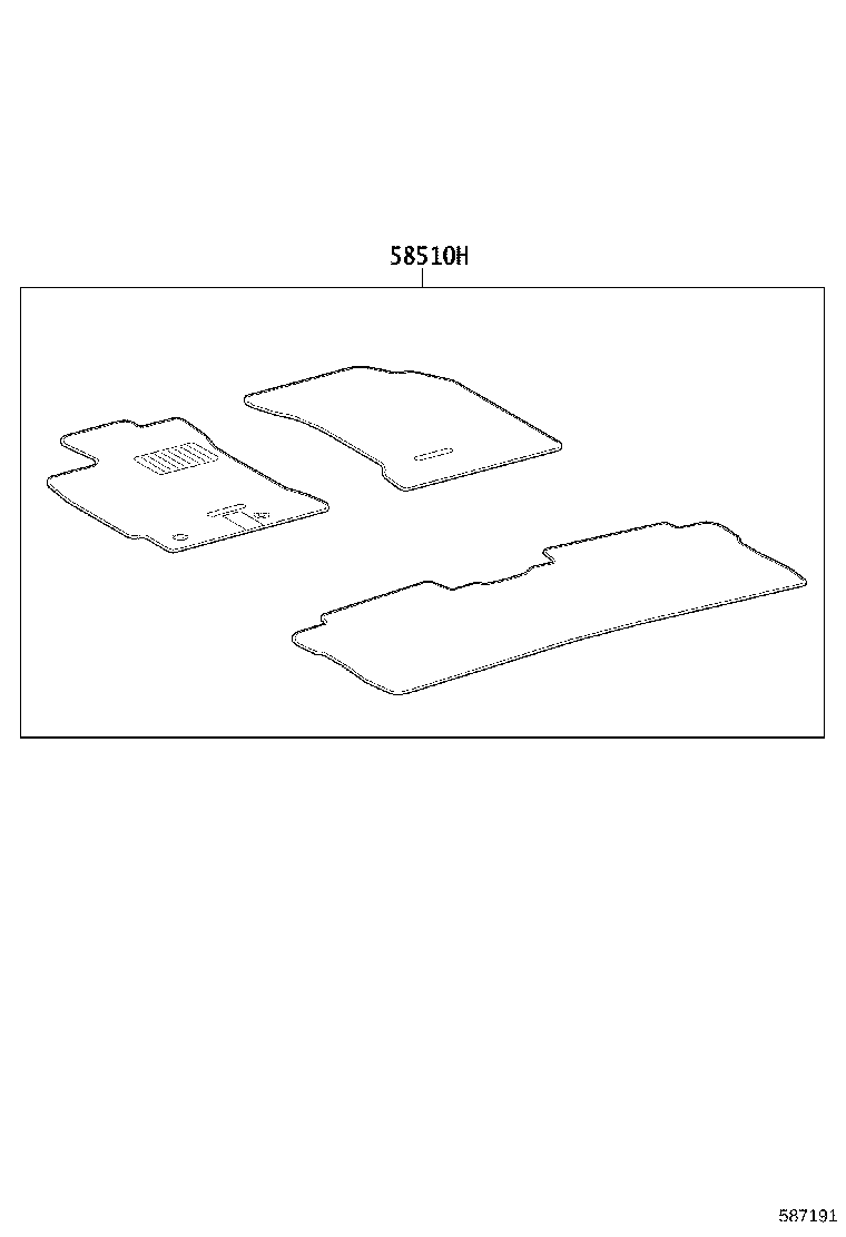فرش کف و فرش زیر پا کرولا