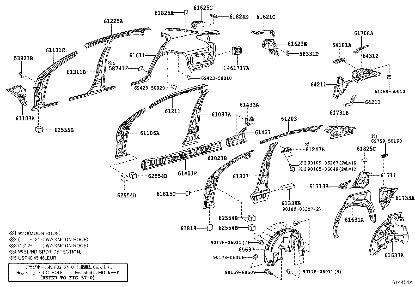 قطعات اطراف بدنه LS