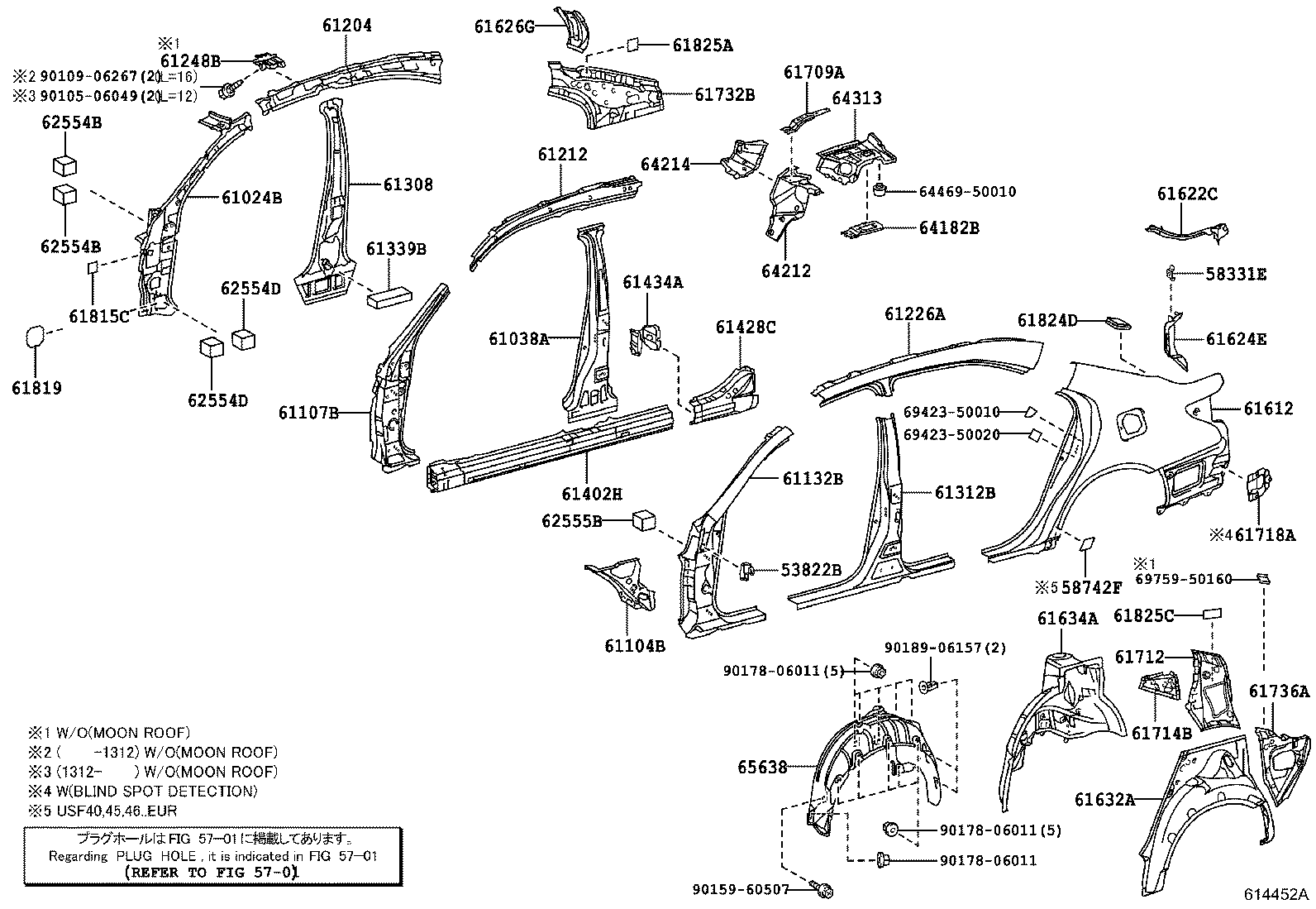 قطعات اطراف بدنه LS