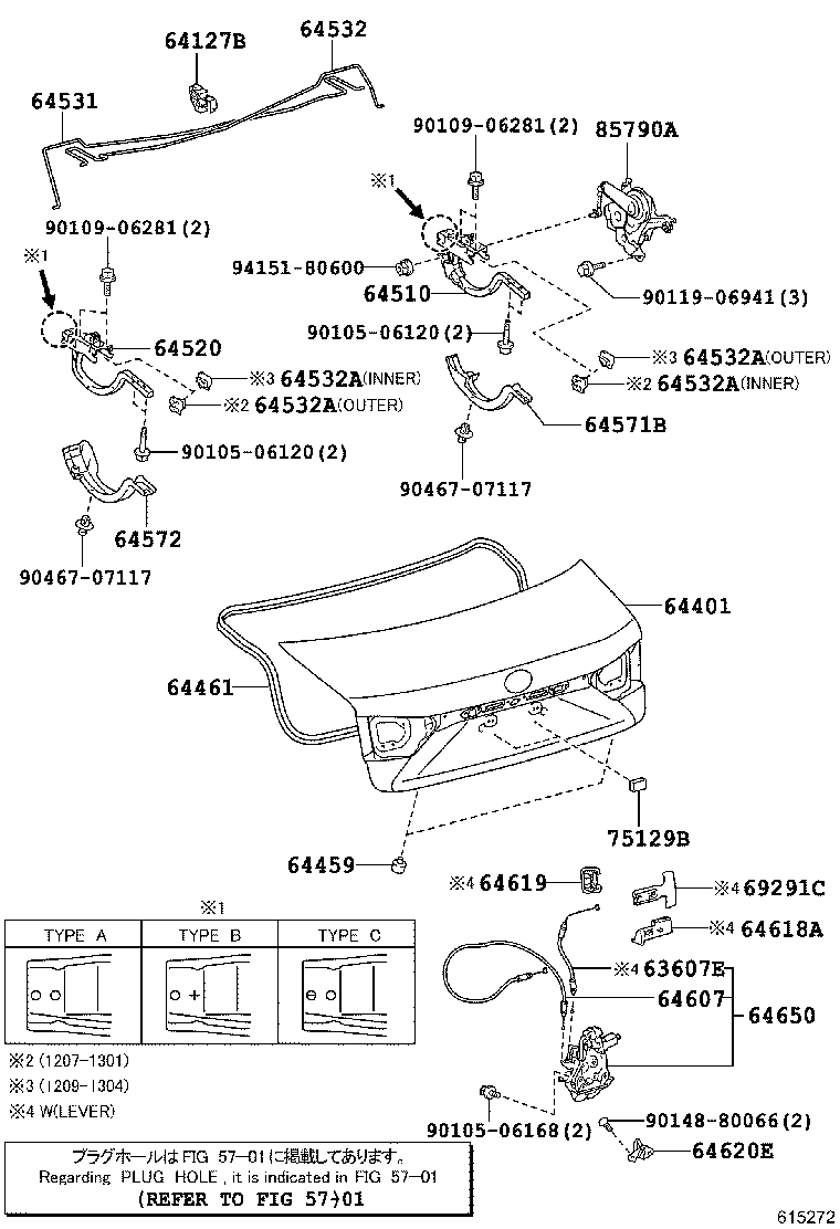 صندوق عقب ES250