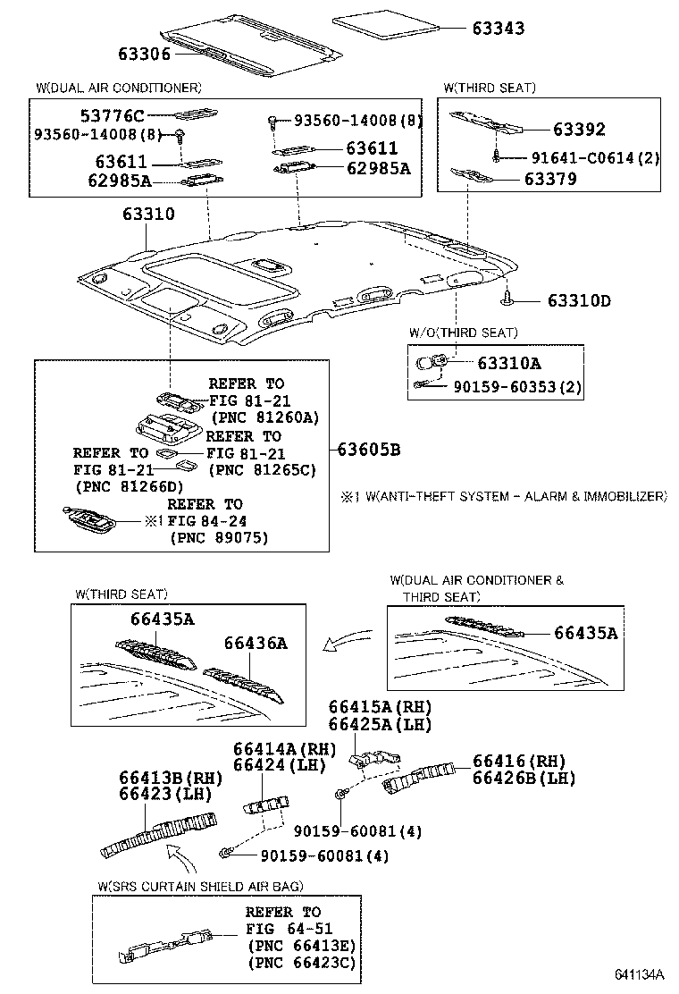نمدی سقف و عایق صداگیر پرادو