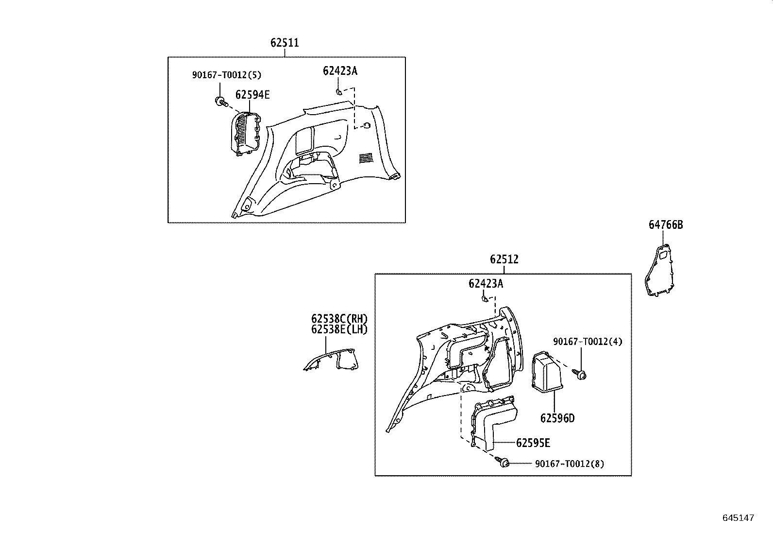 قطعات داخلی فورچنر