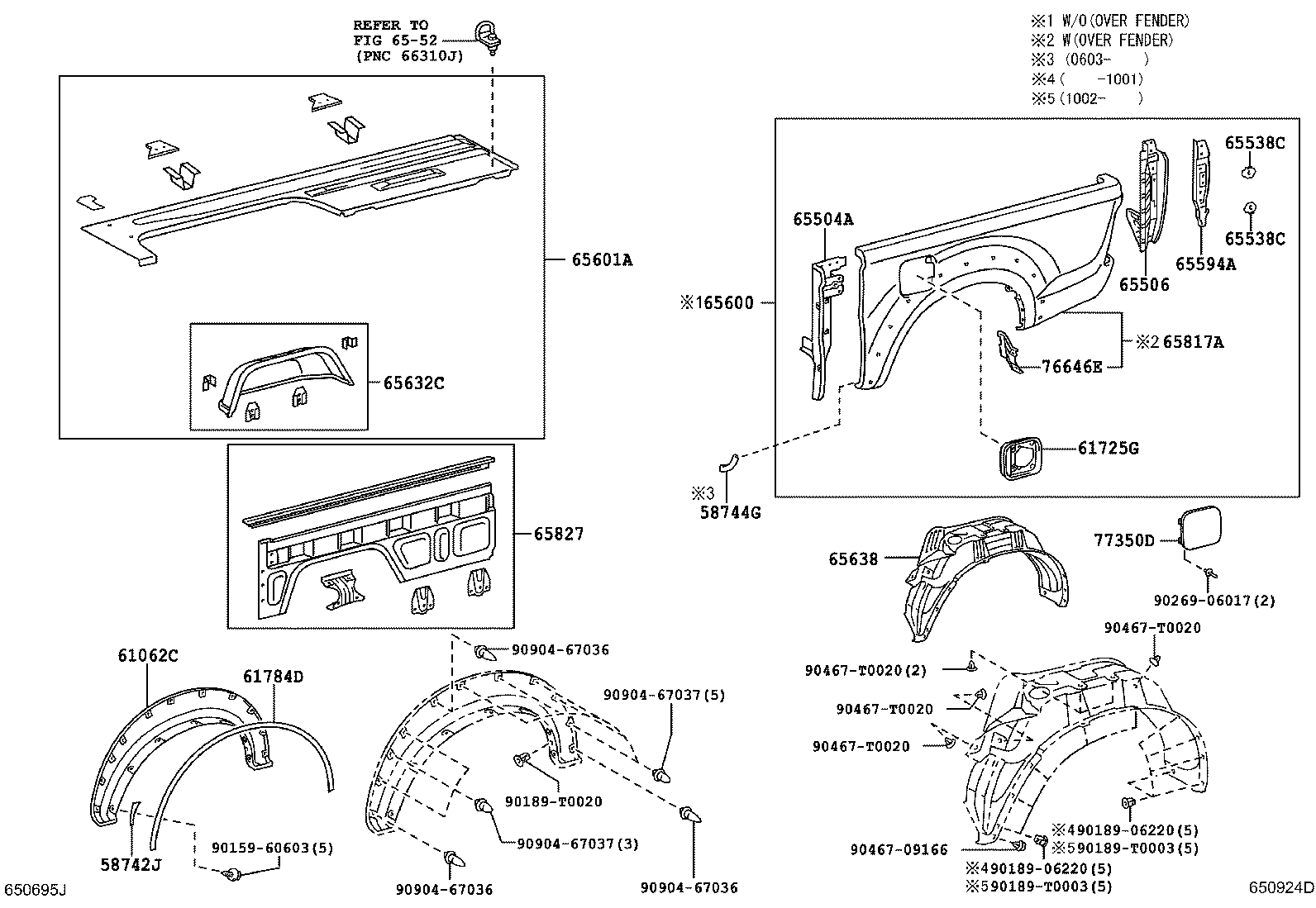 پلنهای بغل هایلوکس
